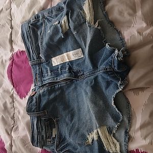 High rise mom shorts